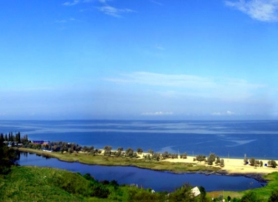 Пляж в Голубицкой - песчаный пляж Азовского моря
